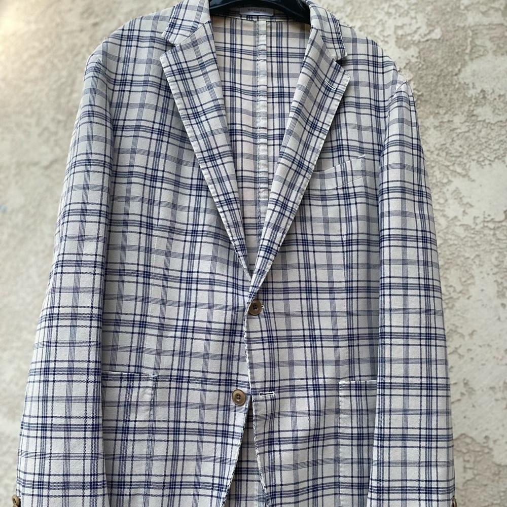 NW Boglioli Milano 🇮🇹 Made Slim Fit Sport Coat, Sz 42
